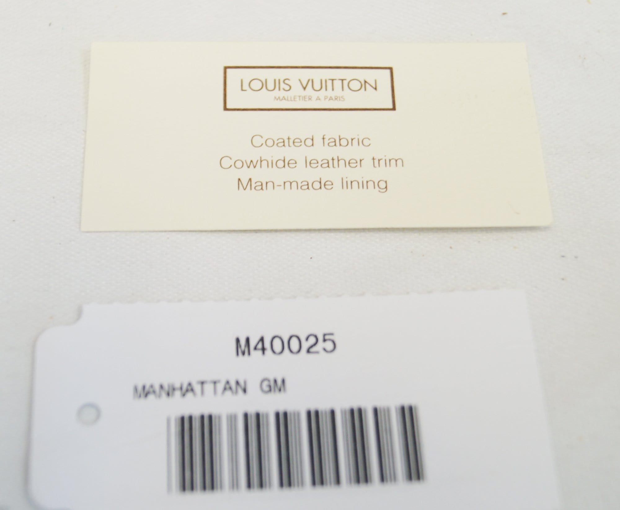 Louis Vuitton Manhattan GM M40025 Monogram LOUIS VUITTON Handbag