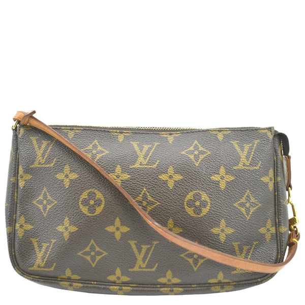 Louis Vuitton Pochette Accessories Canvas Pouch Bag - Back
