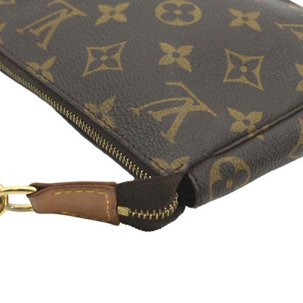 Louis Vuitton Pochette Accessories Canvas Pouch Bag - Top Left