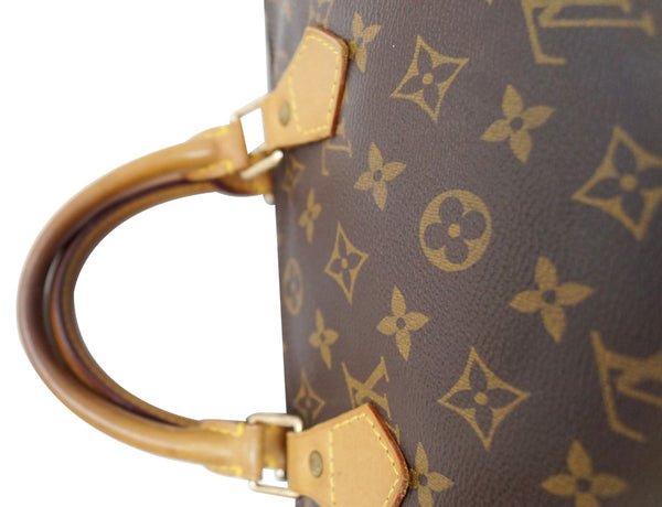 LOUIS VUITTON Speedy 30 Monogram Canvas Satchel Bag