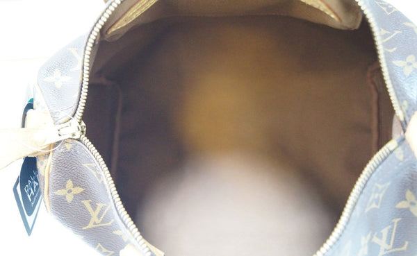 LOUIS VUITTON Speedy 30 Monogram Canvas Satchel Bag