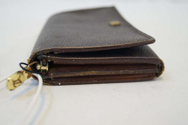 Louis Vuitton Monogram Porte Monnaie Wallet bottom view