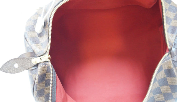 LOUIS VUITTON Speedy 35 Damier Ebene Satchel Bag