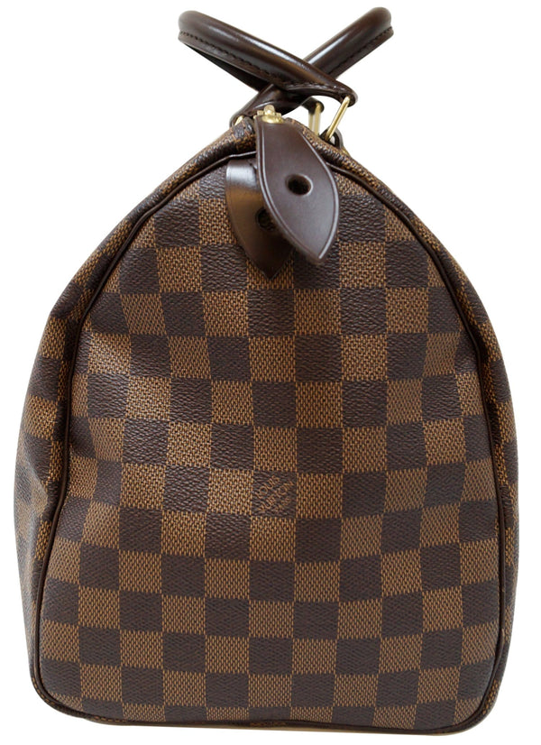 LOUIS VUITTON Speedy 35 Damier Ebene Satchel Bag