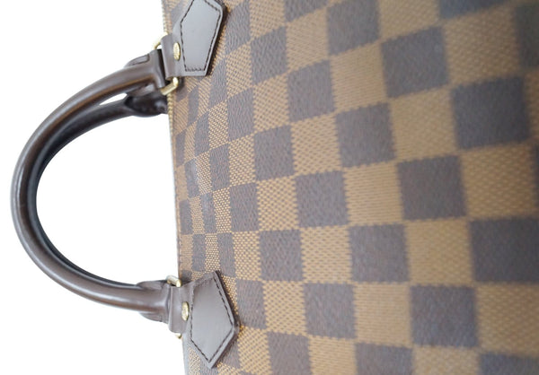LOUIS VUITTON Speedy 35 Damier Ebene Satchel Bag