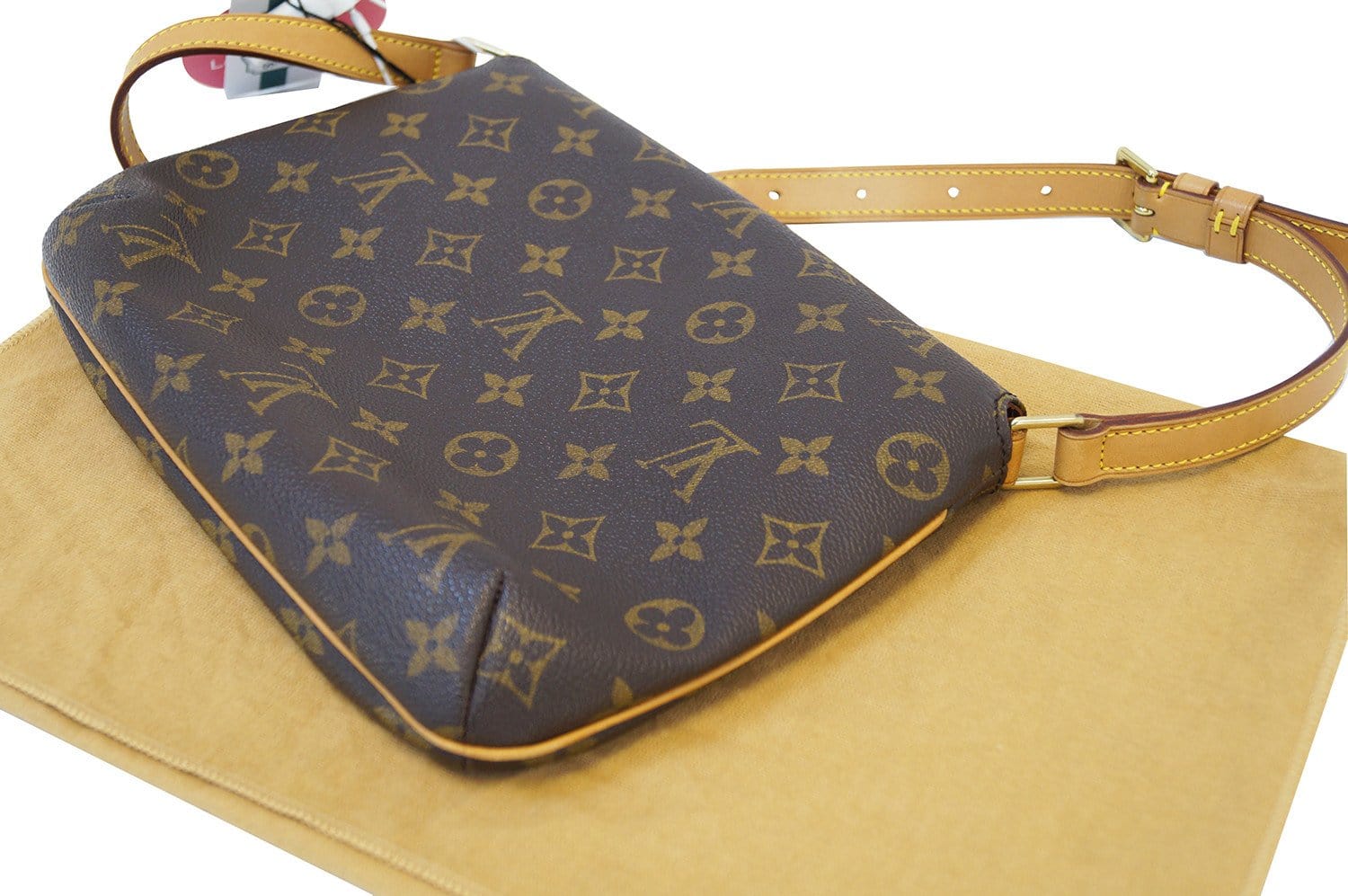 Louis Vuitton Classic Monogram Canvas Musette Tango PM Flap Bag, Lot  #75034