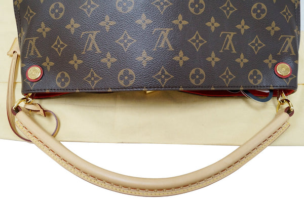 LOUIS VUITTON Monogram Canvas Cerise Gaia Red Shoulder Bag