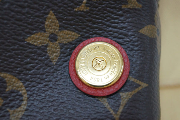 LOUIS VUITTON Monogram Canvas Cerise Gaia Red Shoulder Bag