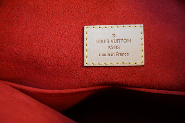 LOUIS VUITTON Monogram Canvas Cerise Gaia Red Shoulder Bag