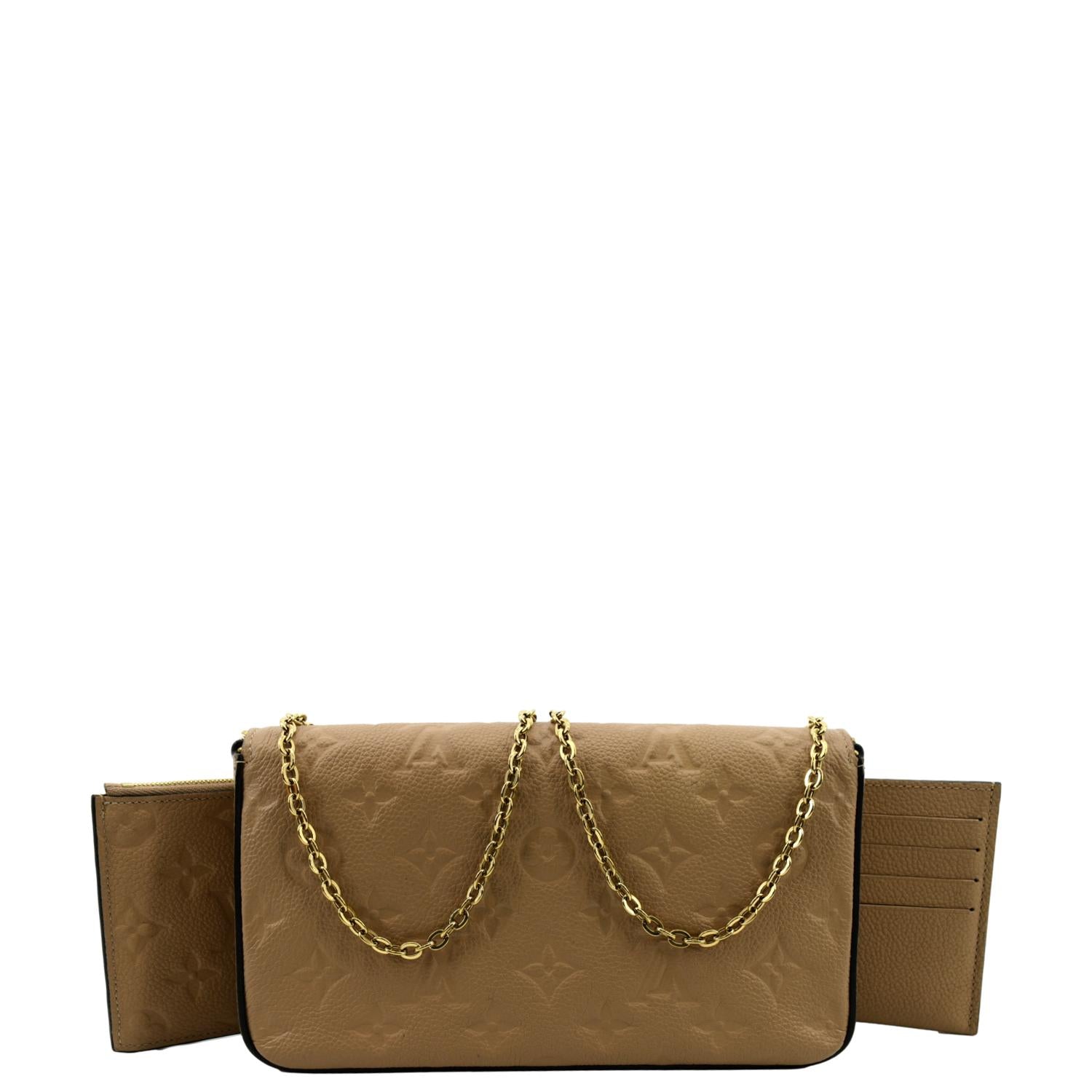 Louis Vuitton 2018 Monogram Pochette Félicie w/ Inserts - Brown Crossbody  Bags, Handbags - LOU664413