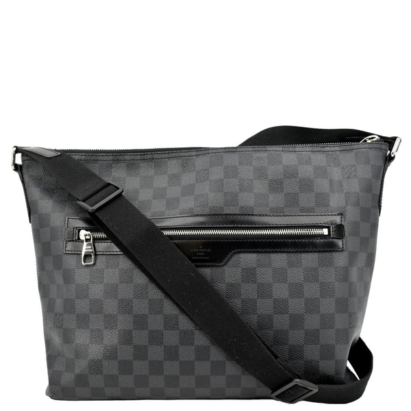 LOUIS VUITTON Mick Damier Graphite Messenger Crossbody Bag Black