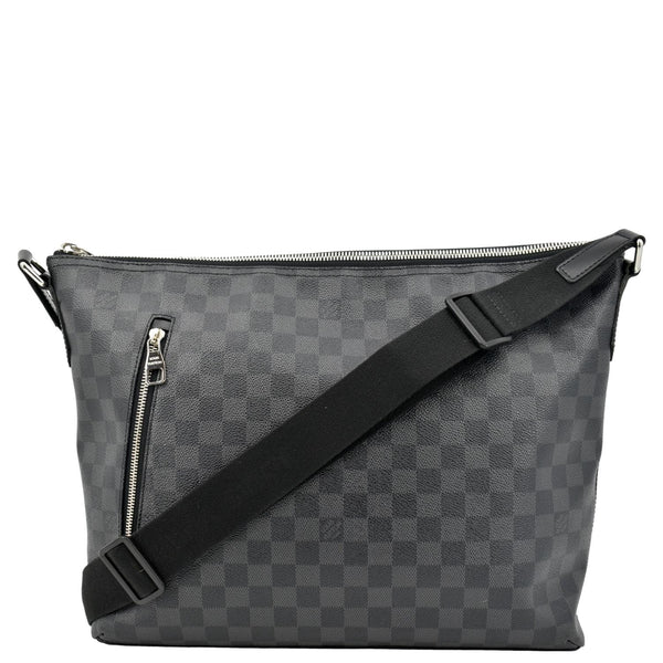 LOUIS VUITTON Mick Damier Graphite Messenger Crossbody Bag Black