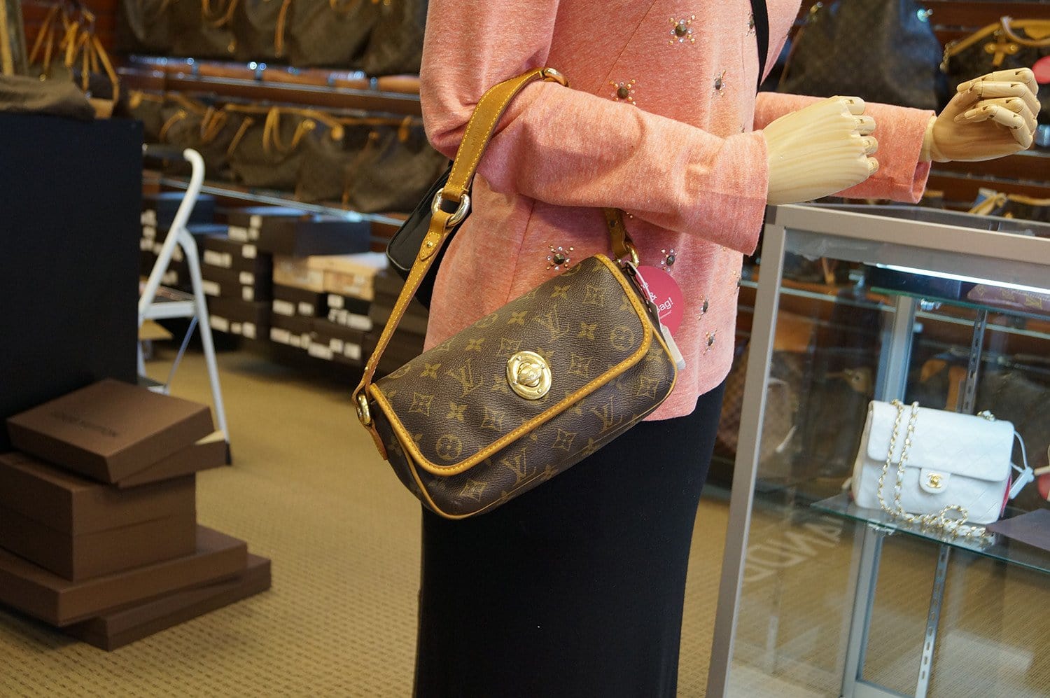 Louis Vuitton Monogram Tikal PM - Brown Shoulder Bags, Handbags - LOU758181