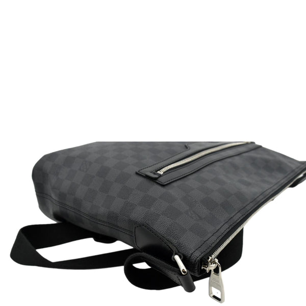 LOUIS VUITTON Mick Damier Graphite Messenger Crossbody Bag Black