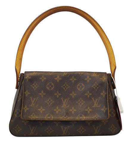 LOUIS VUITTON Monogram Mini Looping Shoulder Handbag