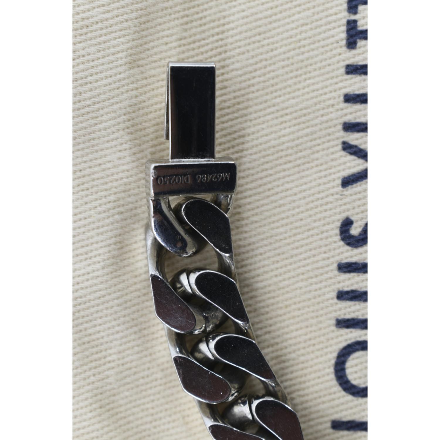Louis Vuitton Monogram Chain Link Bracelet