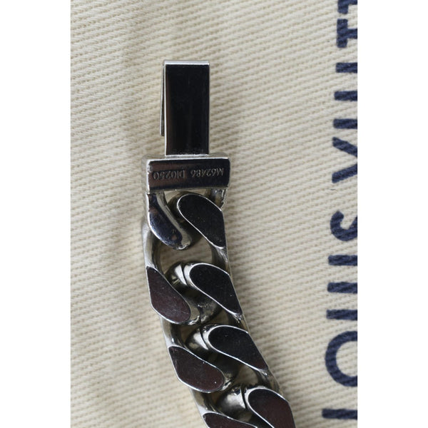 Louis Vuitton Monogram Chain Bracelet Silver - Serial Number