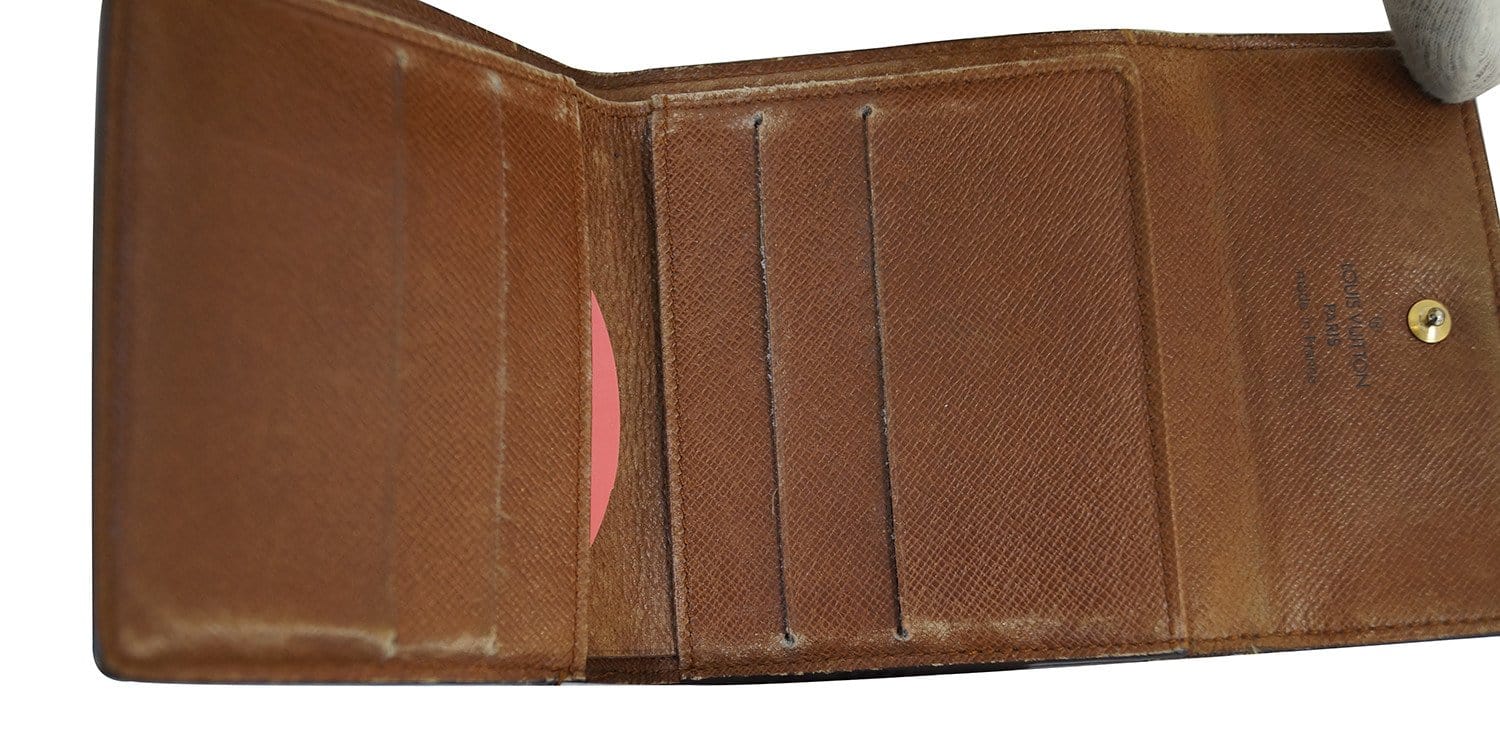 Louis Vuitton Brown Monogram Elise Wallet – The Closet
