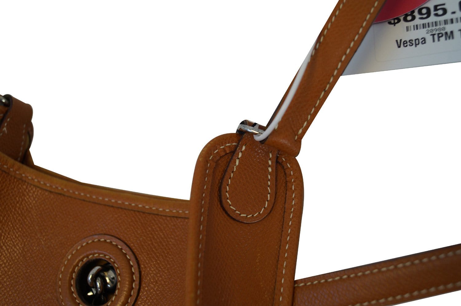 Hermes Brown Studded TPM Mini Vespa Shoulder Bag – Ladybag International