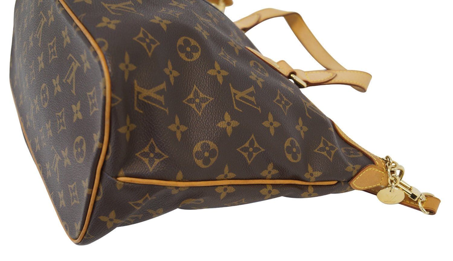 100% Authentic Louis Vuitton Zipper Palermo PM Browns Monogram