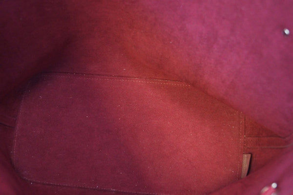 LOUIS VUITTON Fuchsia Epi Leather Neverfull MM Tote Bag