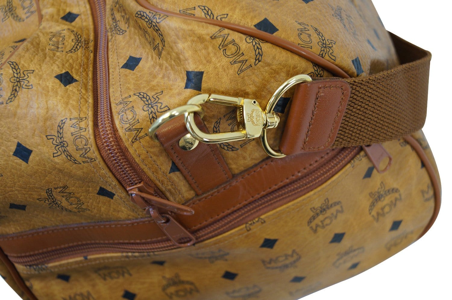 Boston leather handbag MCM Multicolour in Leather - 21236074