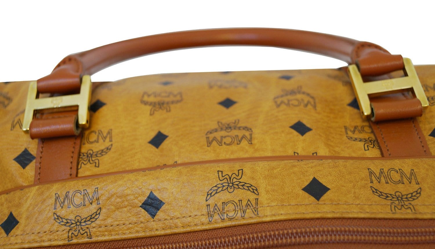Boston leather handbag MCM Multicolour in Leather - 21236074