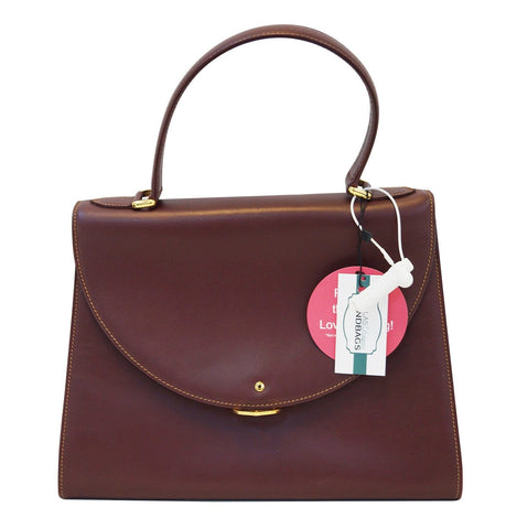 Cartier Must Bordeaux Leather Handbag - Final Call