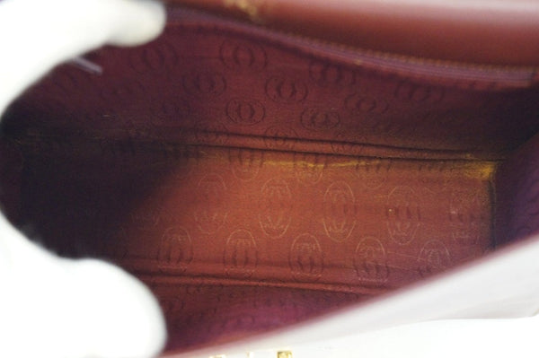 Cartier Must Bordeaux Leather Handbag - Final Call