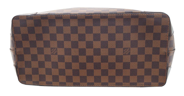 LOUIS VUITTON Damier Ebene Hampstead MM Shoulder Handbag