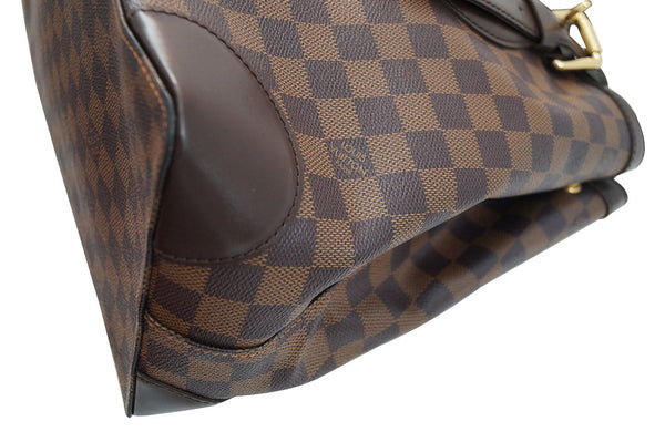 LOUIS VUITTON Damier Ebene Hampstead MM Shoulder Handbag