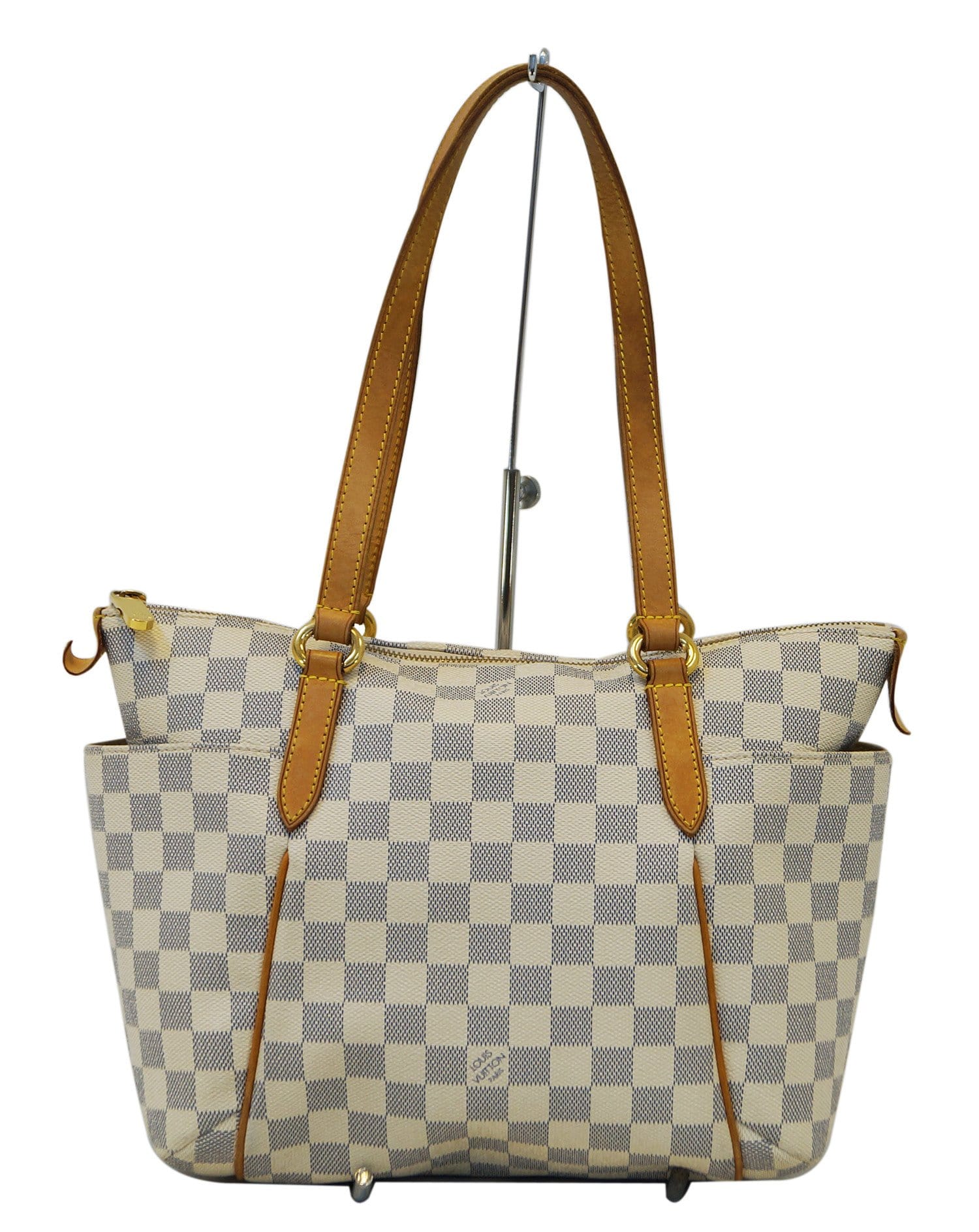 Louis Vuitton, Bags, Louis Vuitton3za282 Auth Shoulder Bag Damier Azur  Naviglio N5189