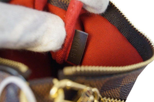 LOUIS VUITTON Damier Ebene Mini Pochette Accessoires Pouch