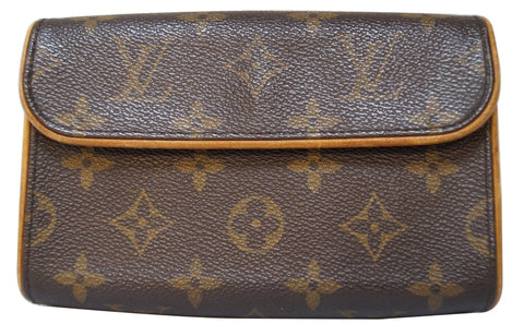LOUIS VUITTON Monogram Canvas Pochette Florentine Bag