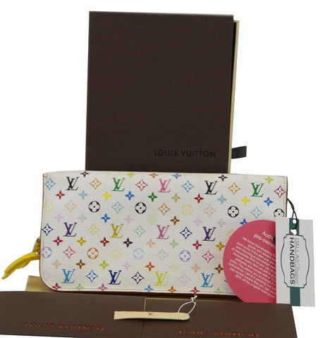 LOUIS VUITTON Monogram Multi-Color Insolite  Clutch Wallet