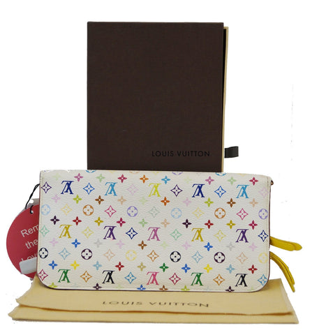 LOUIS VUITTON Monogram Multi-Color Insolite  Clutch Wallet