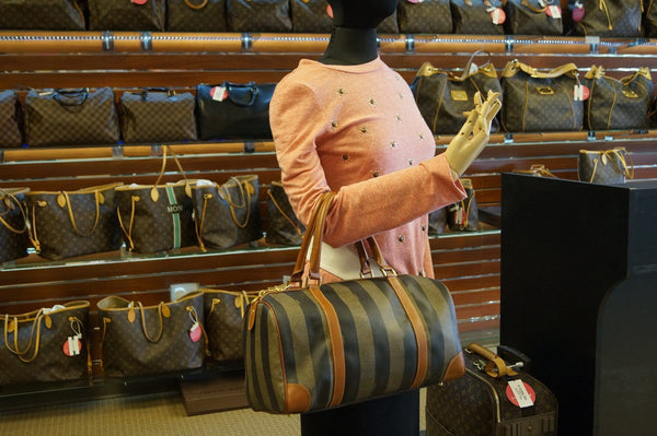  FENDI Bag - Fendi Brown Leather Satchel Handbag - shop 