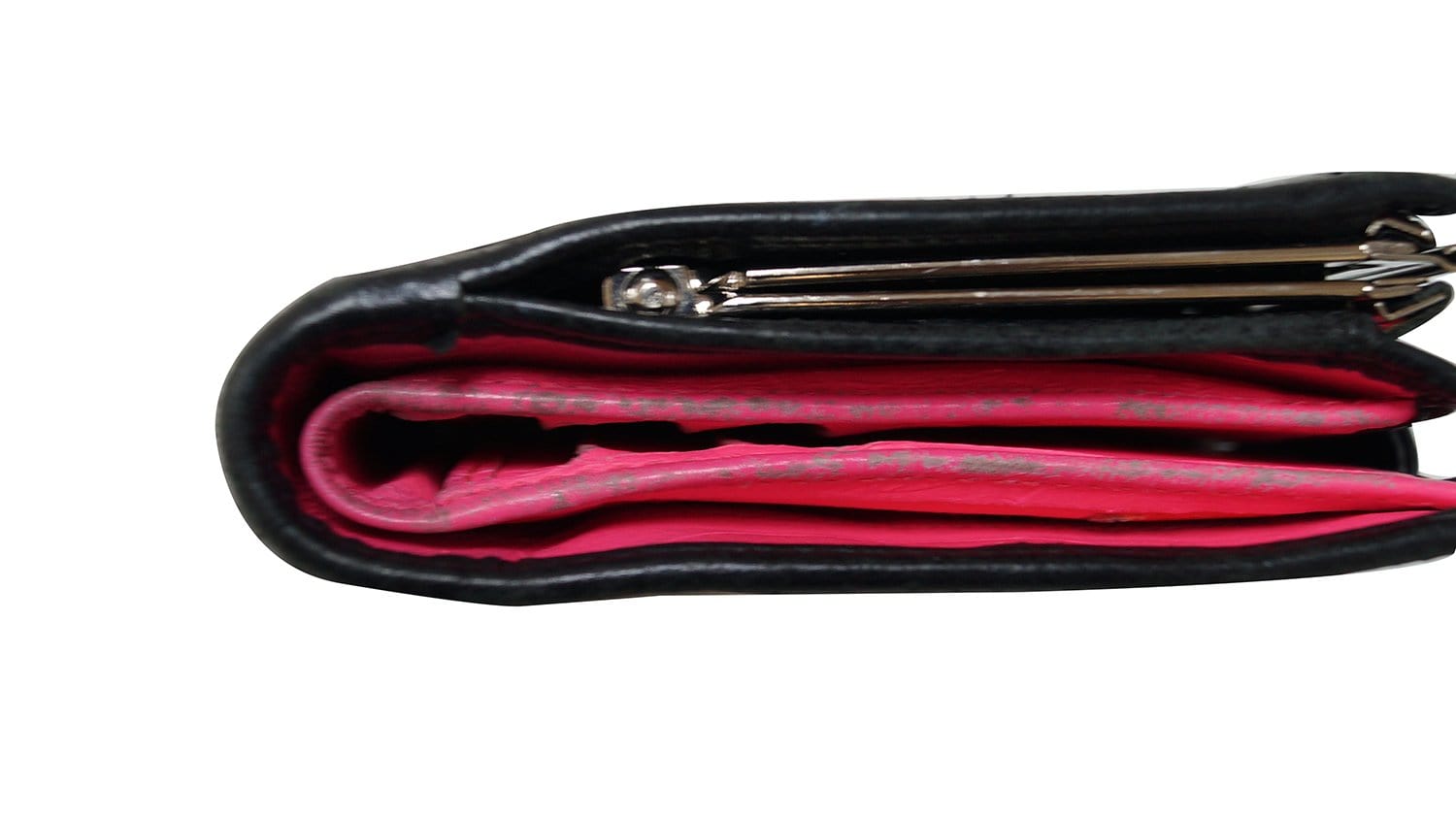CHANEL Cambon line wallet case bi-fold wallet leather beige plain