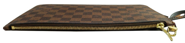 LOUIS VUITTON Damier Ebene Neverfull GM Pochette Wristlet Clutch 