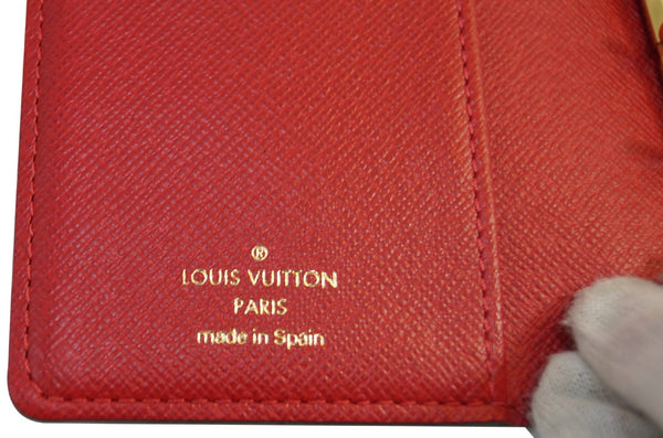 LOUIS VUITTON Damier Ebene Patch Small Ring Agenda PM