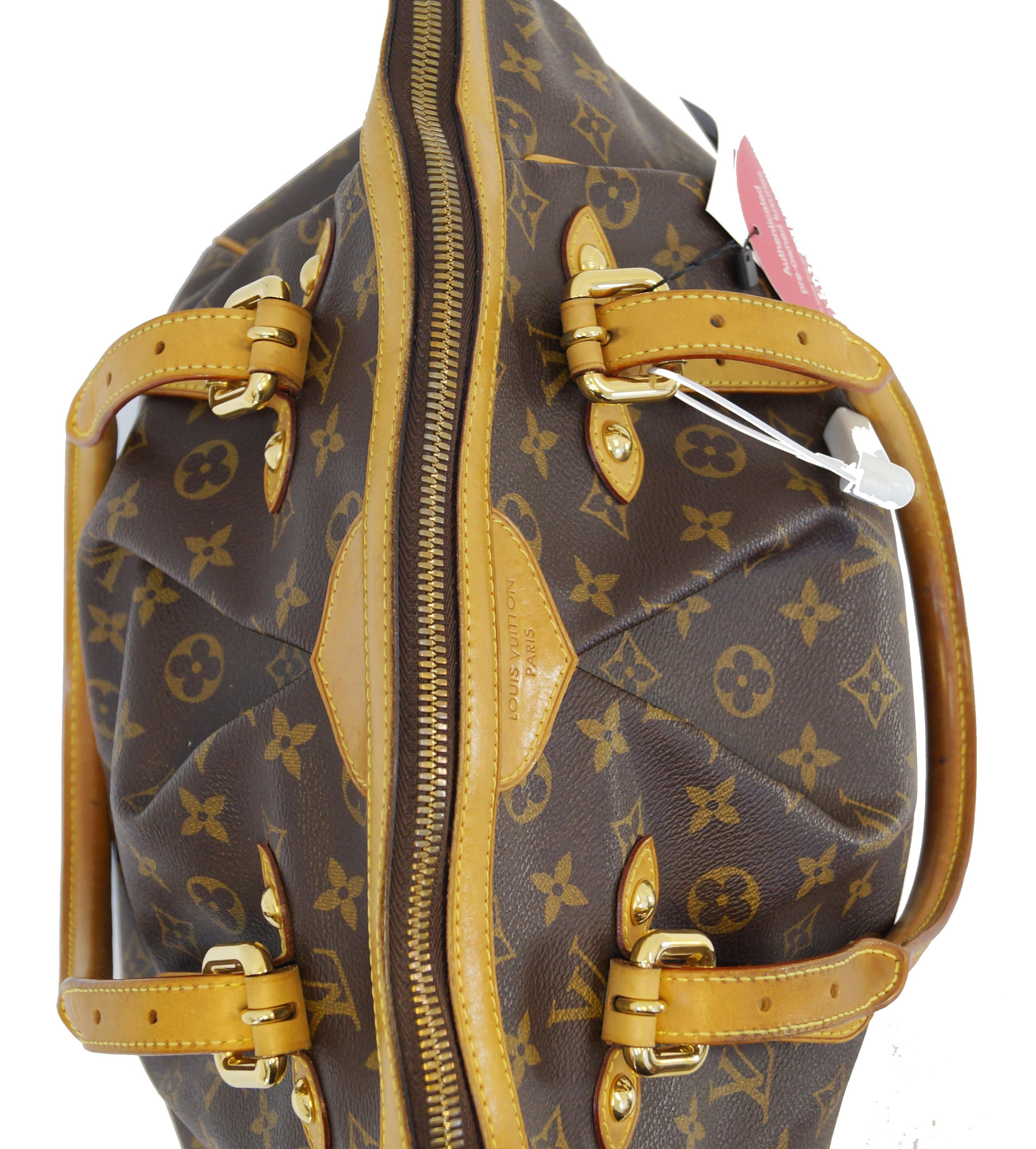 Louis Vuitton - Authenticated Tivoli Handbag - Cloth Brown for Women, Good Condition