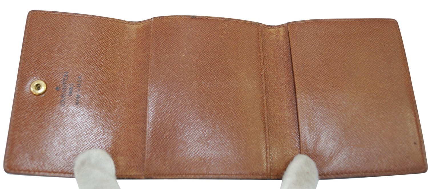 Louis Vuitton, Damier plain canvas wallet, brown checker…
