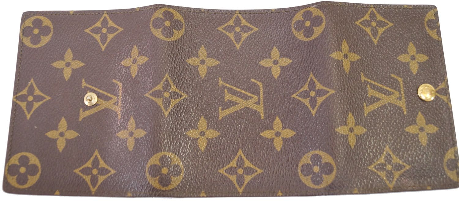 Louis Vuitton LV Monogram Coated Canvas Trésor Wallet - Brown Wallets,  Accessories - LOU680381