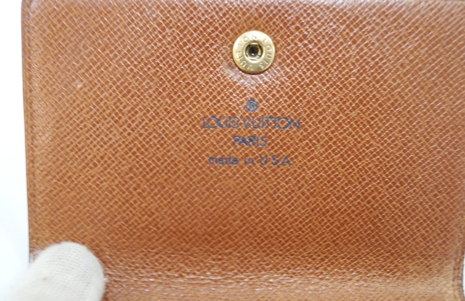 Louis Vuitton LV Monogram Leather Trifold Wallet - Brown Wallets,  Accessories - LOU764796