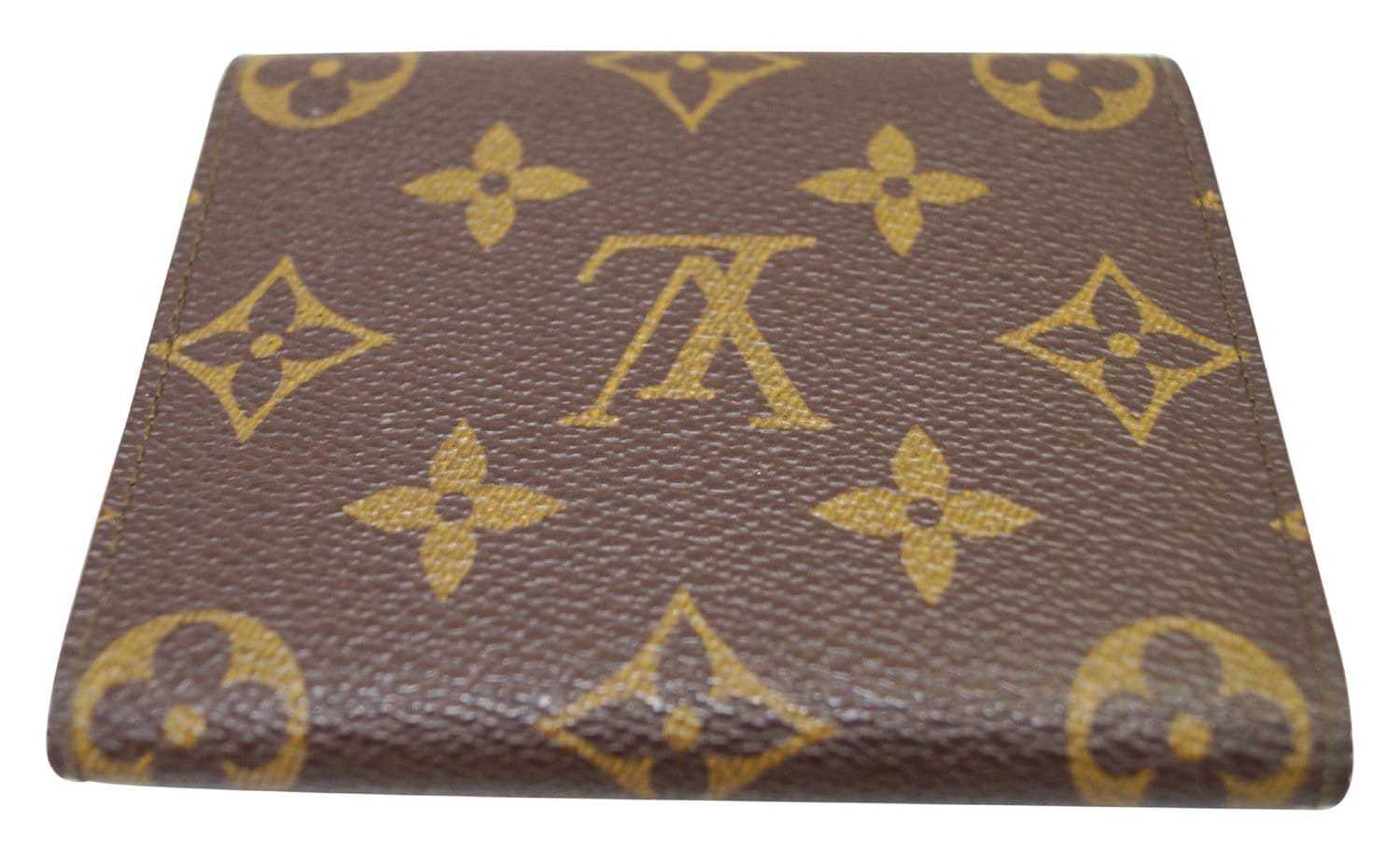 Louis Vuitton Authentic Monogram Trifold Purse Wallet Auth LV