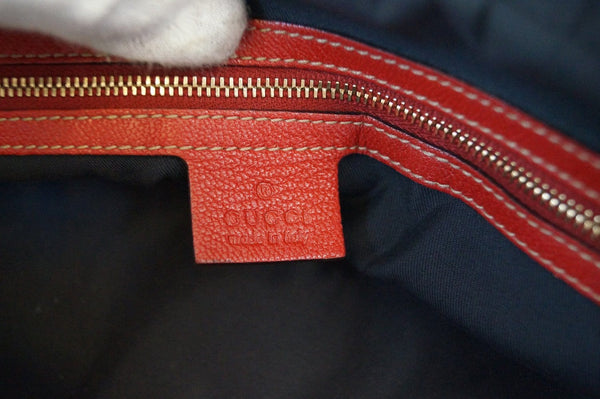 Gucci Shoulder Bag Cruise Red Leather Chain - gucci zip