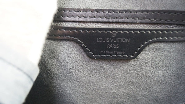 LOUIS VUITTON Mabillon Epi Leather Backpack Black