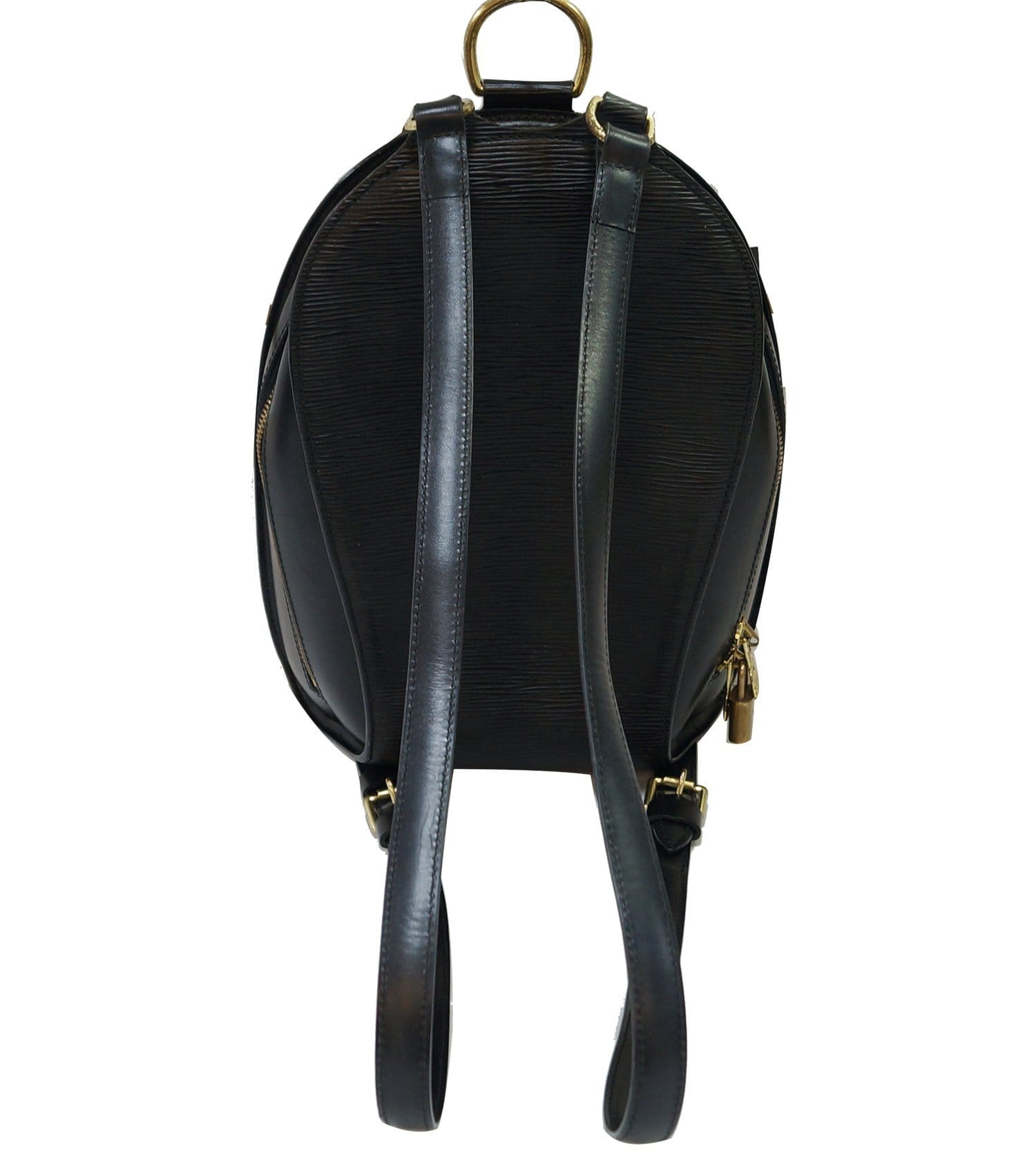 LOUIS VUITTON Mabillon Epi Leather Backpack Black LOUIS VUITTON Mabillon Epi Leather Backpack Black