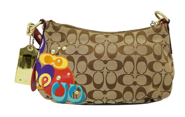 COACH Poppy Glitter Glam Groovy Purse Crossbody Bag E2993