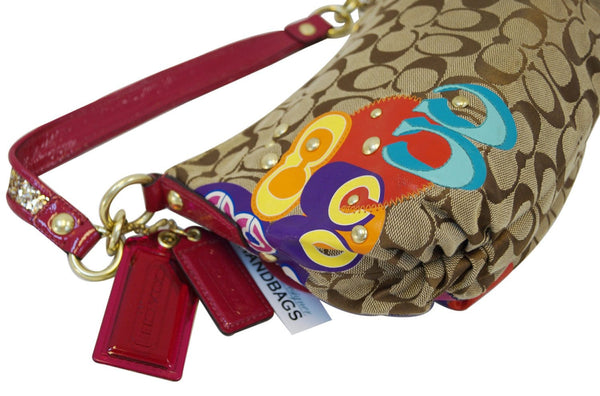 COACH Poppy Glitter Glam Groovy Purse Crossbody Bag E2993